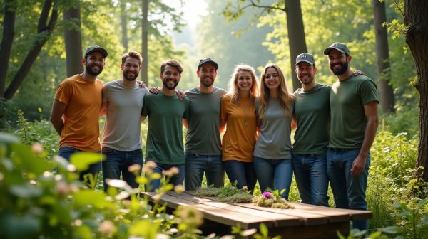 Agir pour l'écologie avec un green team building